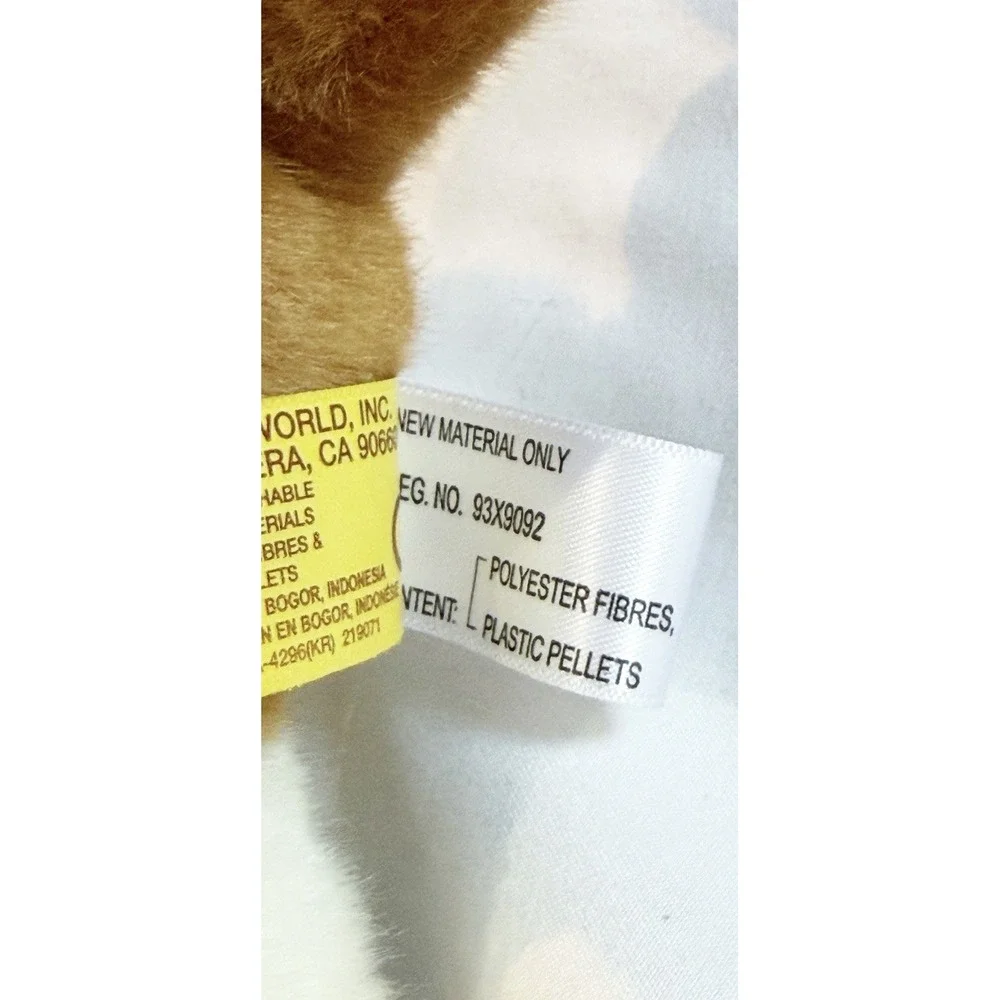 aurora miyoni plush dog Basset Hound 8 Inch